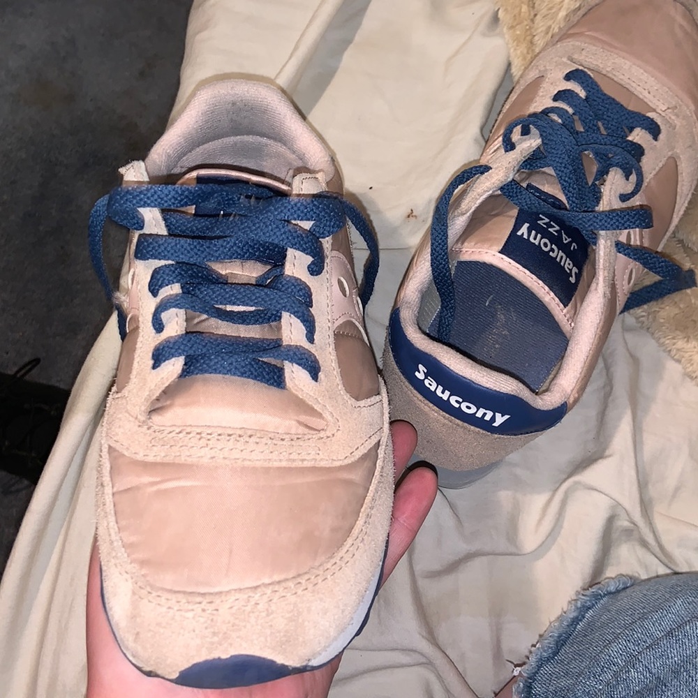 Saucony Jazz Pink And Blue